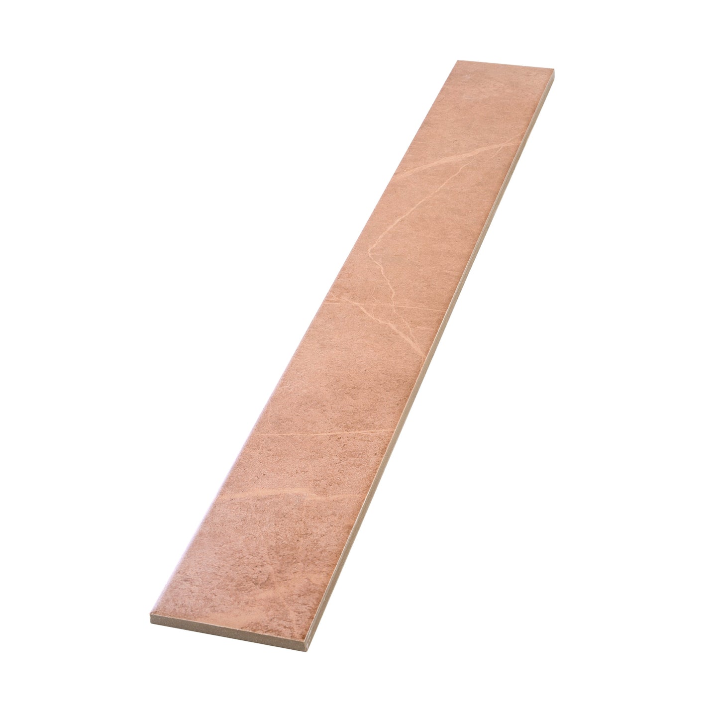 Sunbaked Terracotta 3x24 Matte Porcelain Plank Tile - Sample