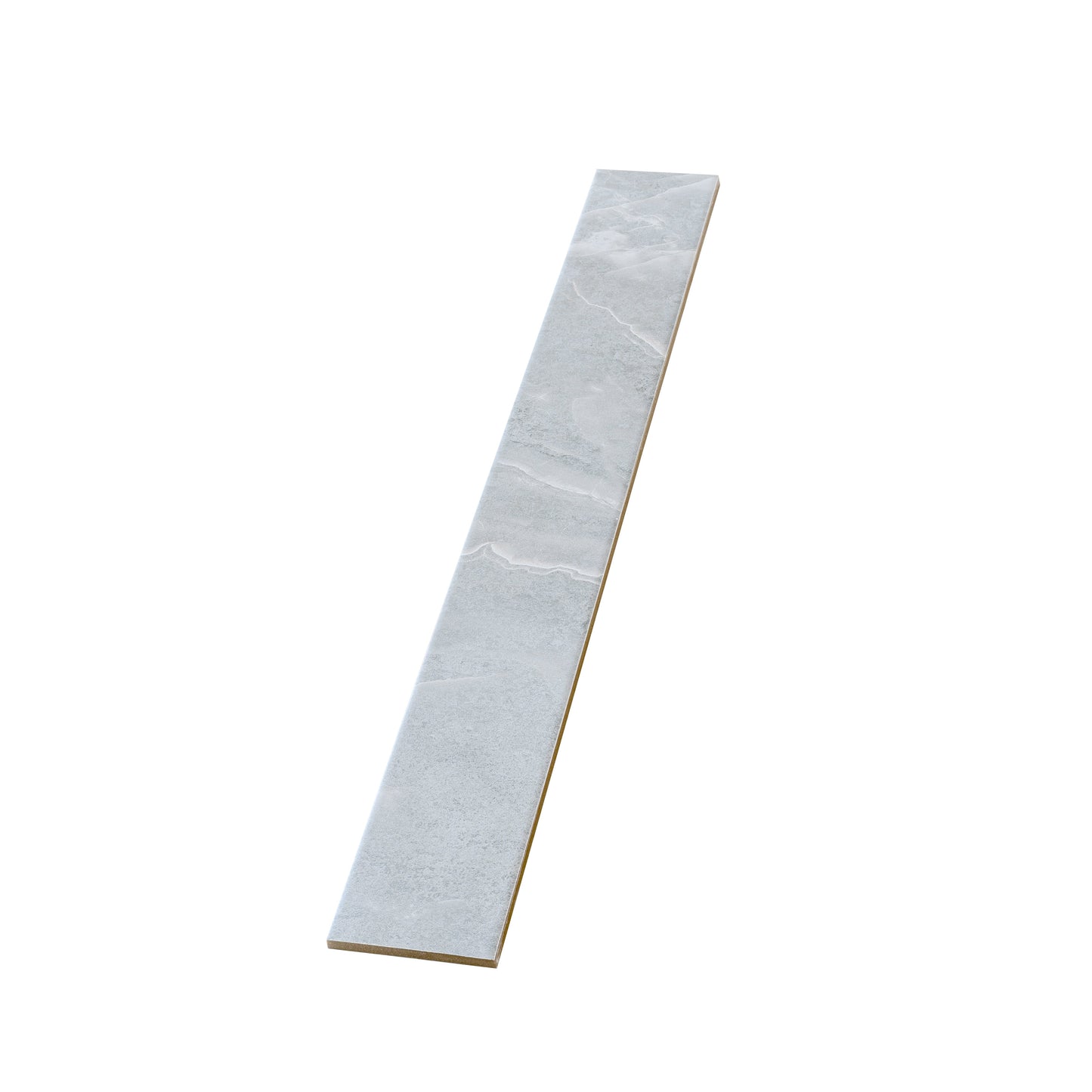 Soft Grey 3x24 Matte Porcelain Plank Tile
