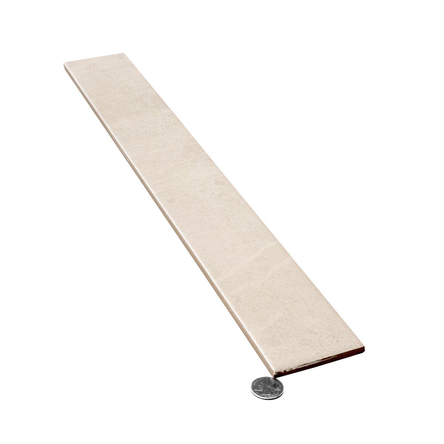 Soft Taupe 3x24 Matte Porcelain Plank Tile - Sample