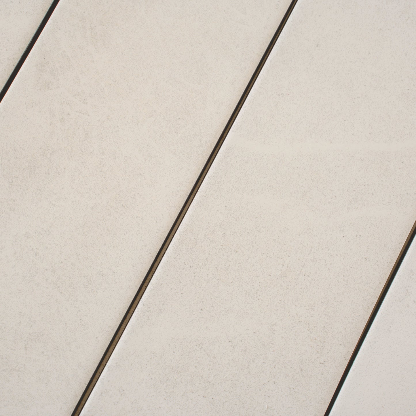 Soft White 3x24 Matte Porcelain Plank Tile - Sample