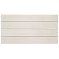 Soft White 3x24 Matte Porcelain Plank Tile