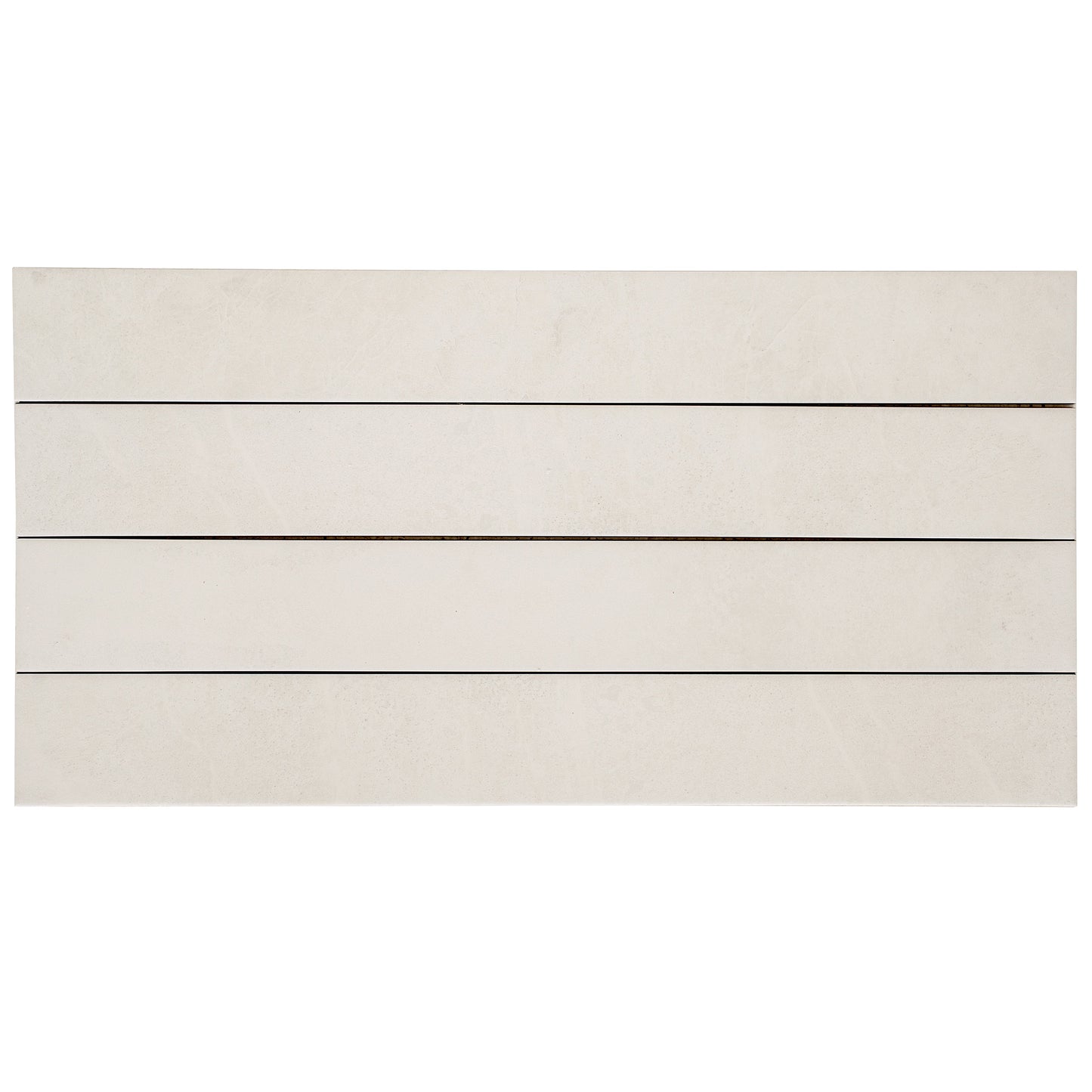 Soft White 3x24 Matte Porcelain Plank Tile