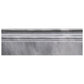 Cloud Gray 4 x 12 Polished Marble Baseboard Trim