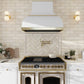 Beige 4 x 12 Honed Marble Subway Tile