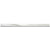 White 0.5 x 12 Polished Marble Pencil Trim