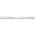 White 0.5 x 12 Polished Marble Pencil Trim