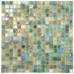 Emerald Green 12 x 12 Glossy Glass Mosaic Tile