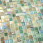 Emerald Green 12 x 12 Glossy Glass Mosaic Tile