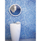 Olympic blue 12 x 12 Glossy Glass Mosaic Tile