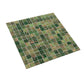 Moss Green 12 x 12 Glossy Glass Mosaic Tile