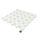 White, Blue 12x12 Polished Glass Mosaic Tile