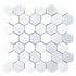 Pearl White 12 x 12 Polished Marble Mosaic Tile