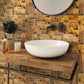 Bronze 12 x 12 Matte Metal Mosaic Tile