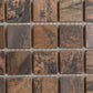 Bronze 12 x 12 Matte Metal Mosaic Tile