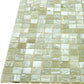 Stone Gray 12 x 12 Glossy Glass Mosaic Tile