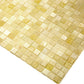 Cream Beige 12 x 12 Glossy Glass Mosaic Tile