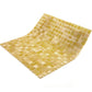 Gold Beige 12 x 12 Glossy Glass Mosaic Tile