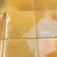 Honey Orange 4 x 4 Glossy Ceramic Square Tile