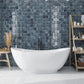 Spruce Blue 4 x 4 Glossy Ceramic Subway Deco Tile