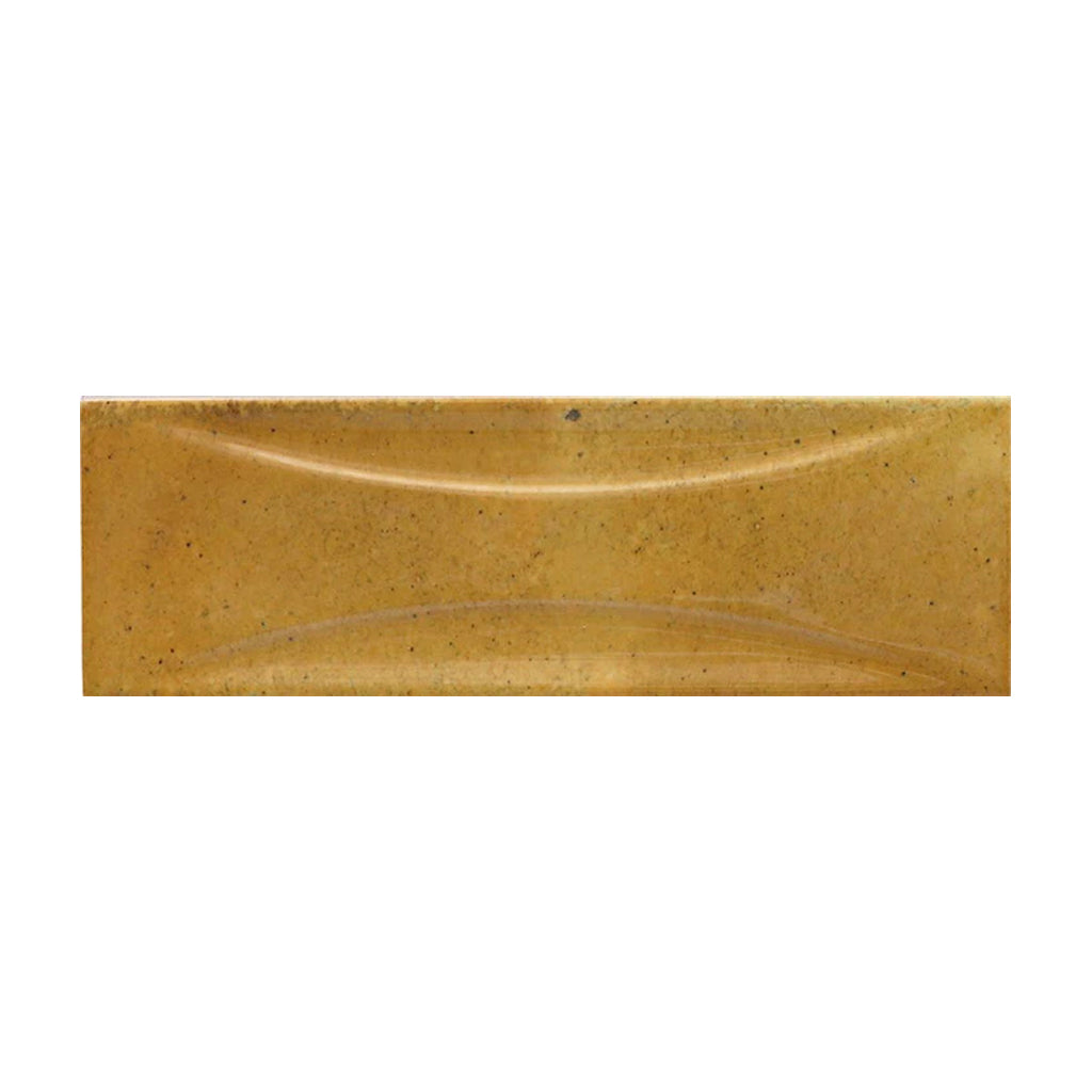 Honey Orange 2.5 x 8 Glossy Ceramic Subway Deco Tile