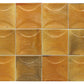 Honey Orange 4 x 4 Glossy Ceramic Subway Deco Tile