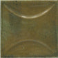 Olive Green 4 x 4 Glossy Ceramic Subway Deco Tile