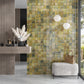 Olive Green 4 x 4 Glossy Ceramic Square Tile