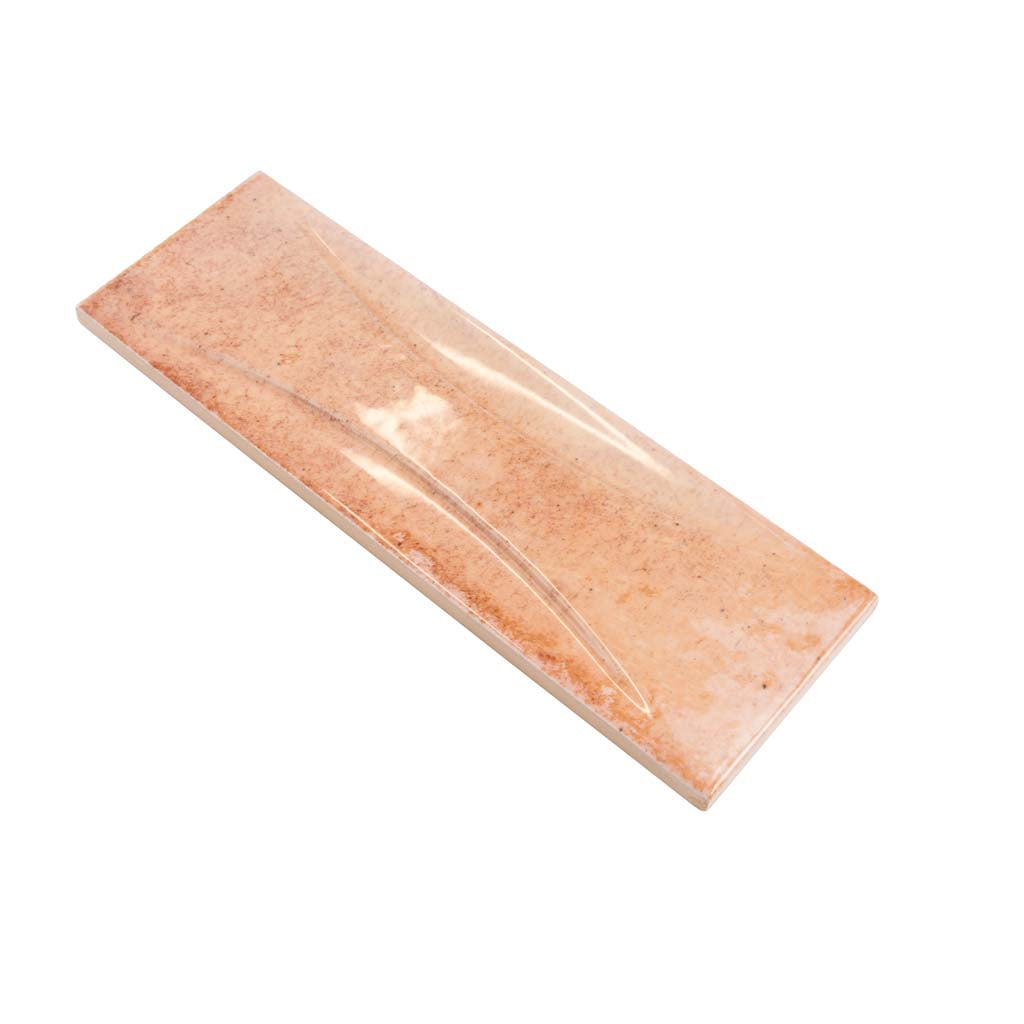 Pink 2.5 x 8 Glossy Ceramic Subway Deco Tile