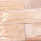 Pink 2.5 x 8 Glossy Ceramic Subway Deco Tile