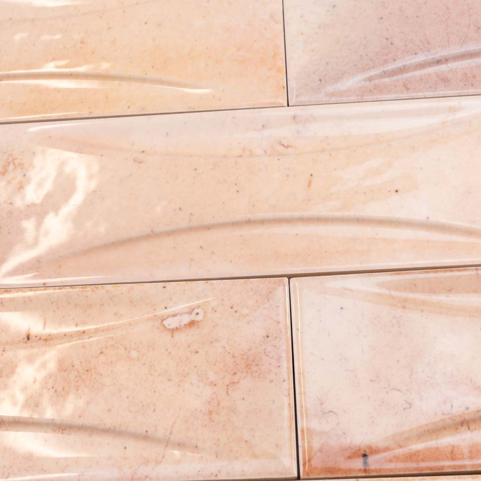 Pink 2.5 x 8 Glossy Ceramic Subway Deco Tile – Tiletopia