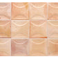 Pink 4 x 4 Glossy Ceramic Subway Deco Tile