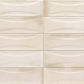 White 2.5 x 8 Glossy Ceramic Subway Deco Tile