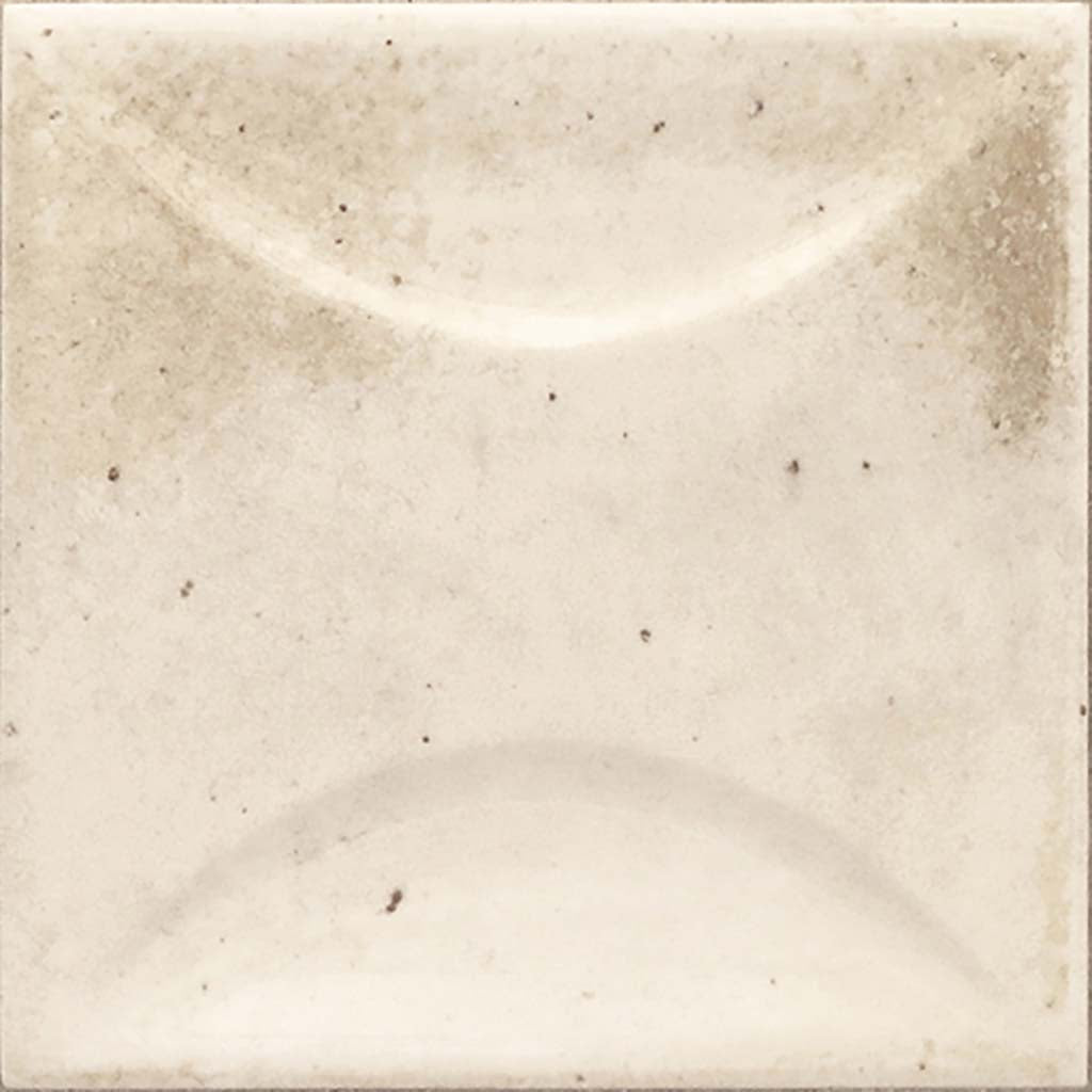 White 4 x 4 Glossy Ceramic Subway Deco Tile