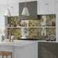 Olive Green 4 x 4 Glossy Ceramic Square Tile
