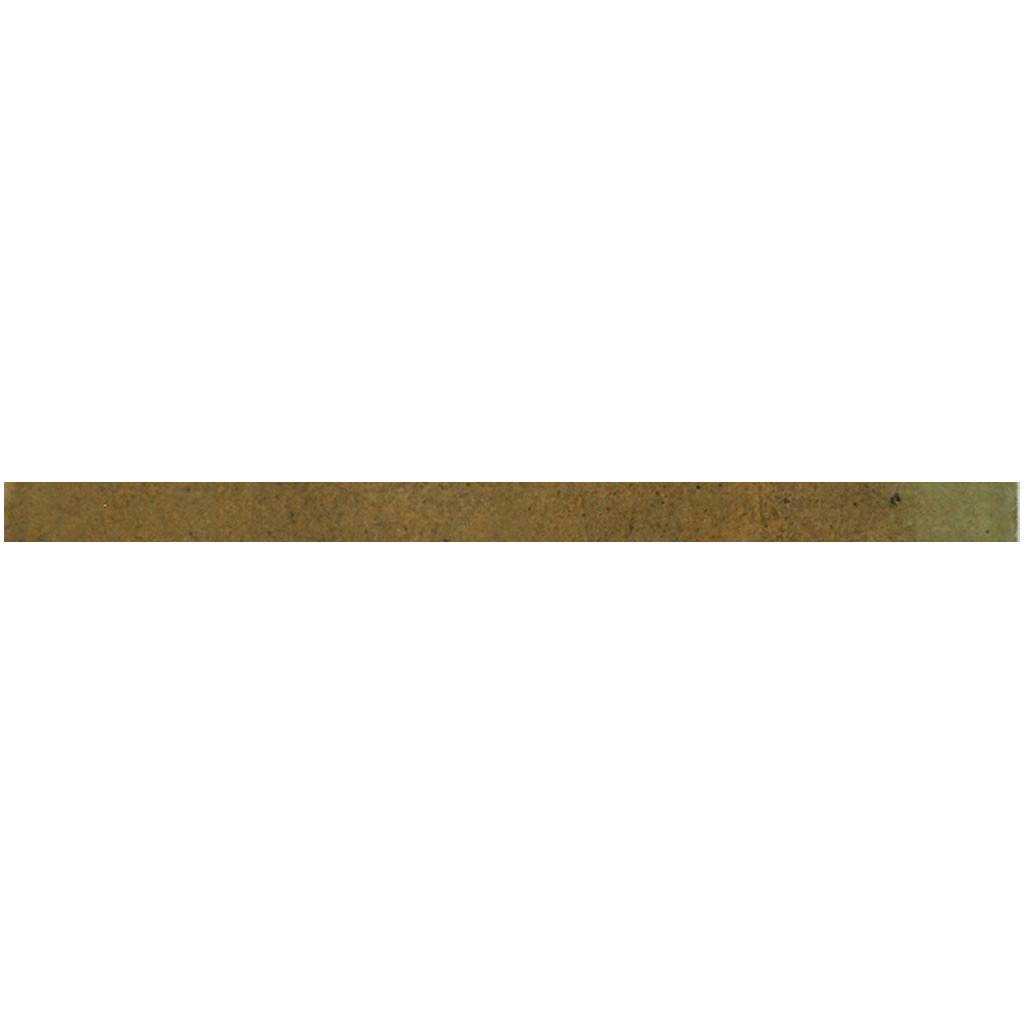 Olive Green 0.5 x 8 Glossy Ceramic Pencil Trim