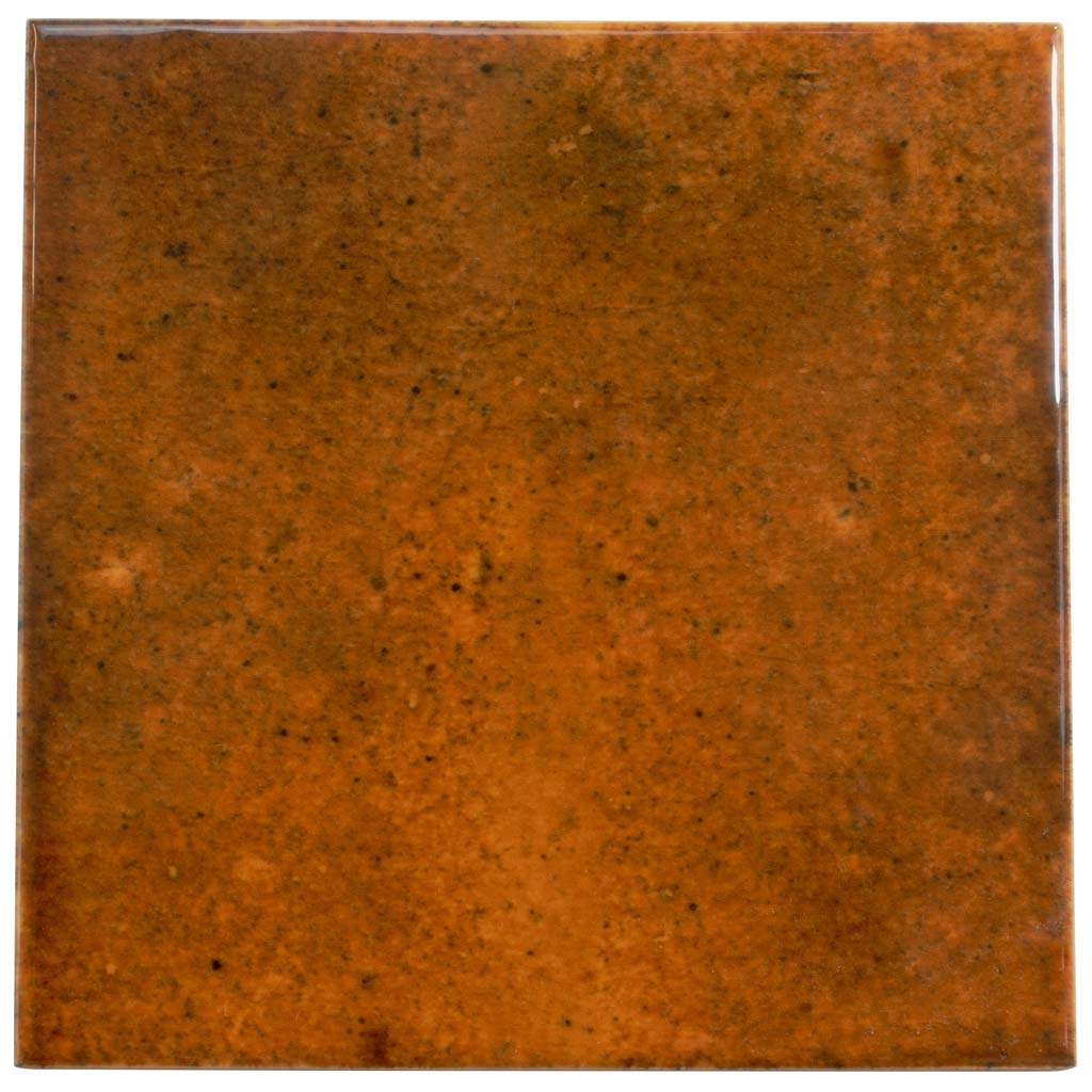 Red 4 x 4 Glossy Ceramic Square Tile