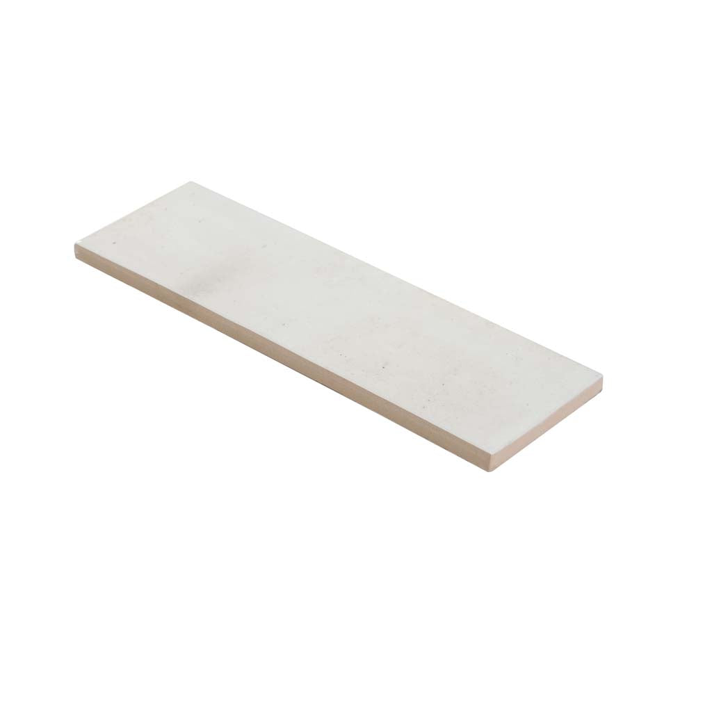 White 2.5 x 8 Glossy Ceramic Subway Tile