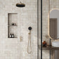 White 4 x 4 Glossy Ceramic Square Tile - Sample