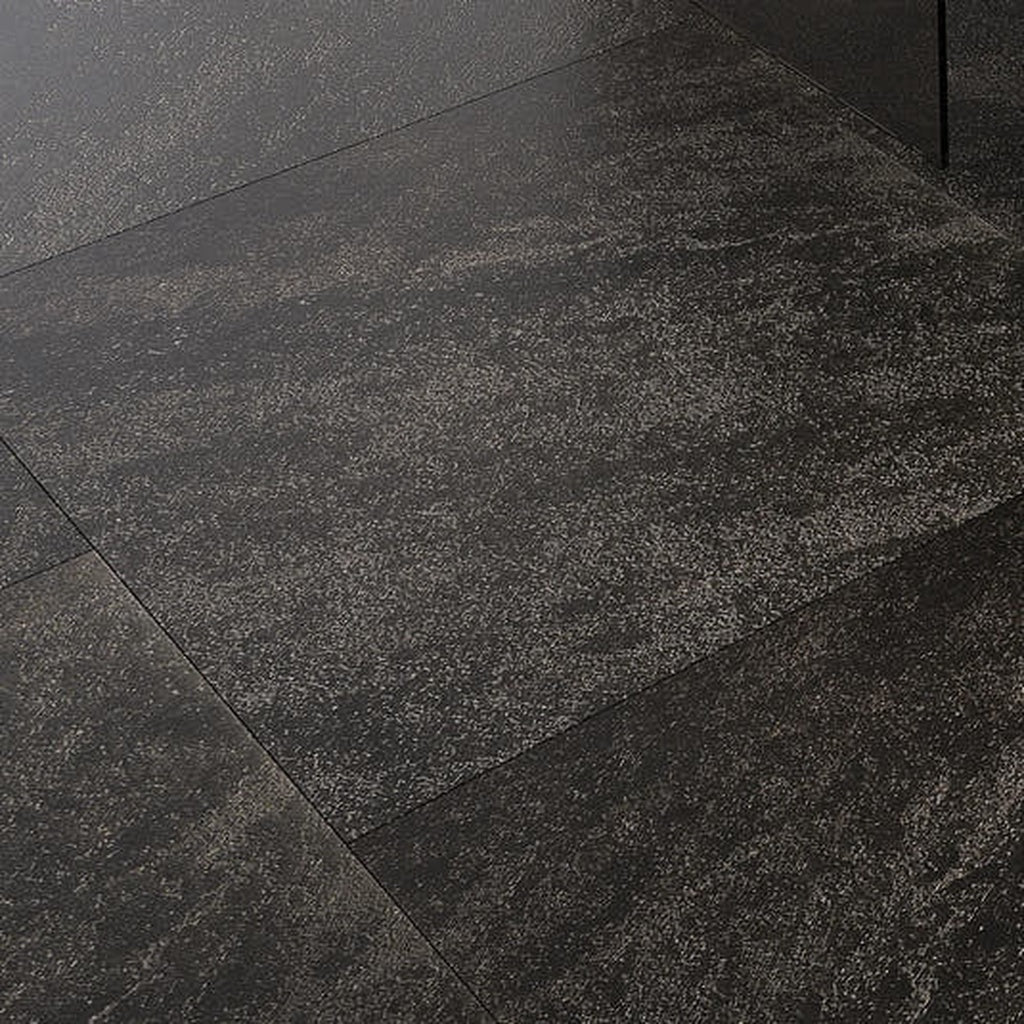 Black 48x48 Matte Porcelain Large Tile - Sample