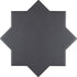 Cornflower Blue 5 x 5 Matte Ceramic Star Tile