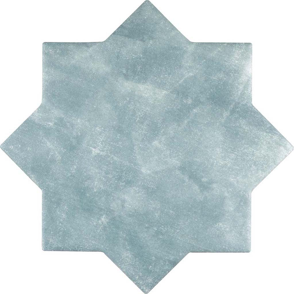 Pistachio Green 5 x 5 Matte Ceramic Star Tile