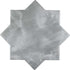 Cornflower Blue 5 x 5 Matte Ceramic Star Tile