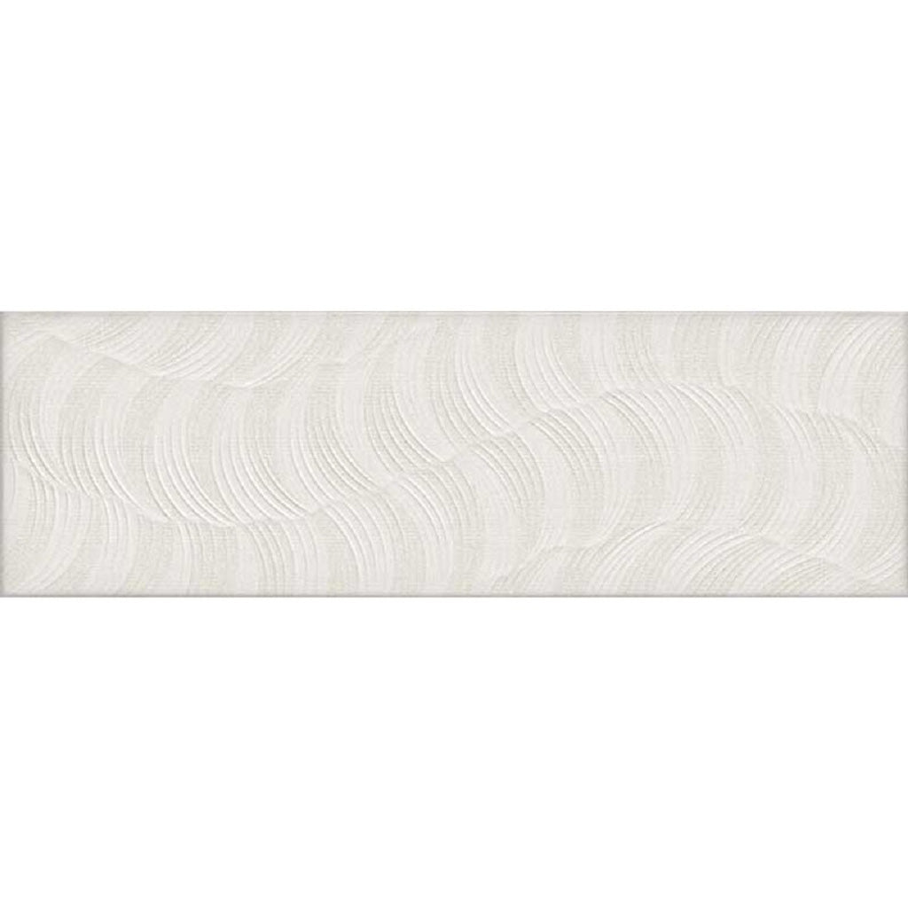 White 12 x 36 Matte Ceramic Large Tile