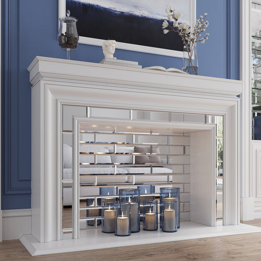 Clear Glass 3 x 12 Polished Glass Subway Tile - Sample