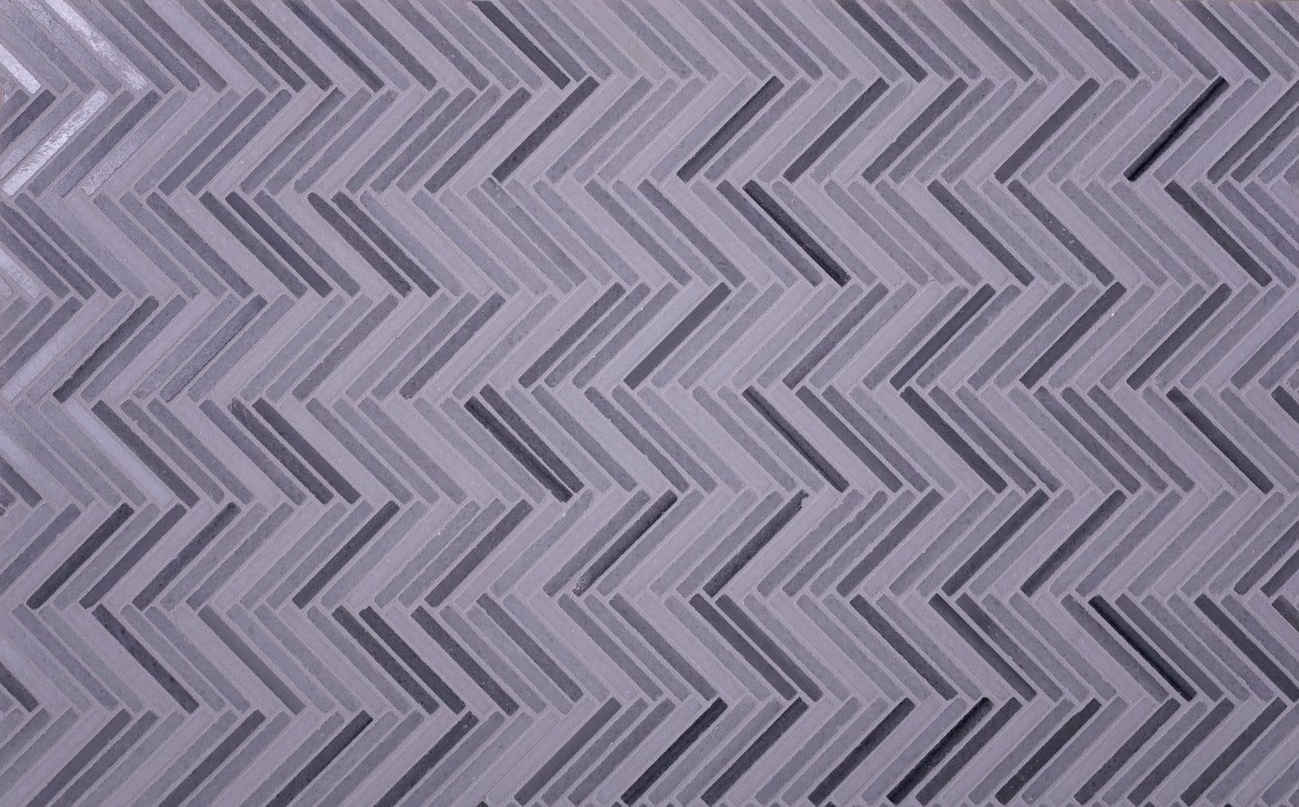 White, Gray 11x11 Polished Equator Mosaic Tile Sample
