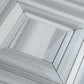 Cloud Gray 9x11 Polished Equator Mosaic Tile Sample