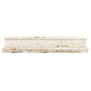 Light Beige 2 x 12 Polished Marble Chair Rail Trim