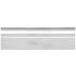 White 4 x 12 Polished Marble Baseboard Trim