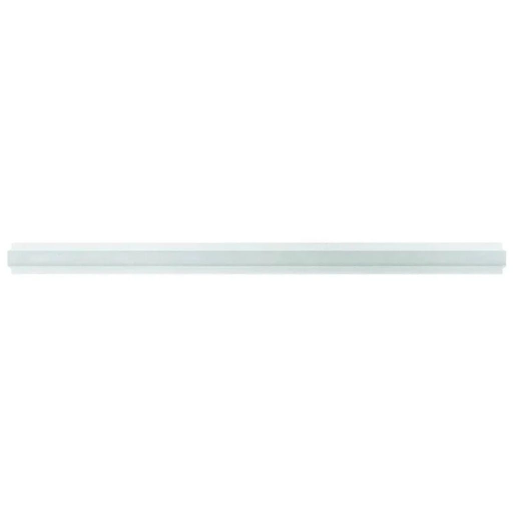 Snow White 0.8 x 12 Polished Marble Pencil Trim