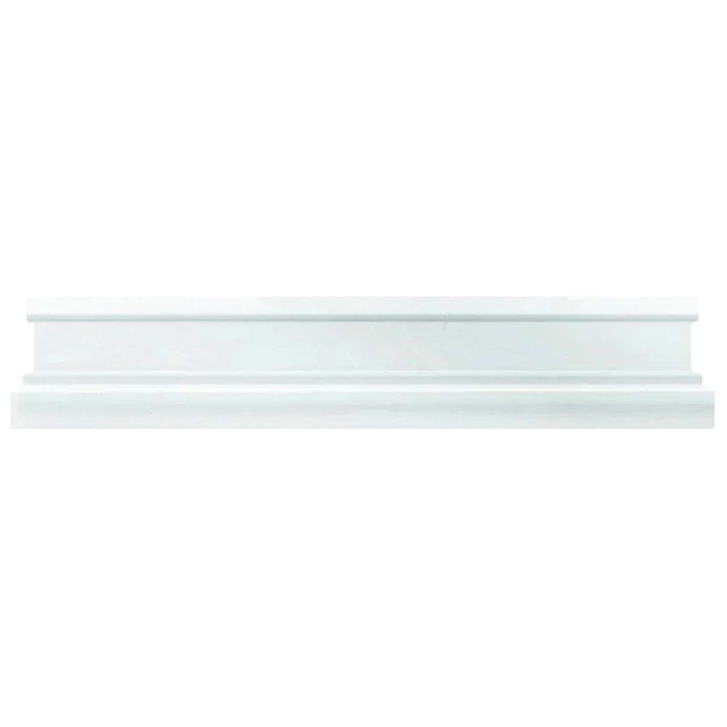 Snow White 2 x 12 Polished Marble Chair Rail Trim